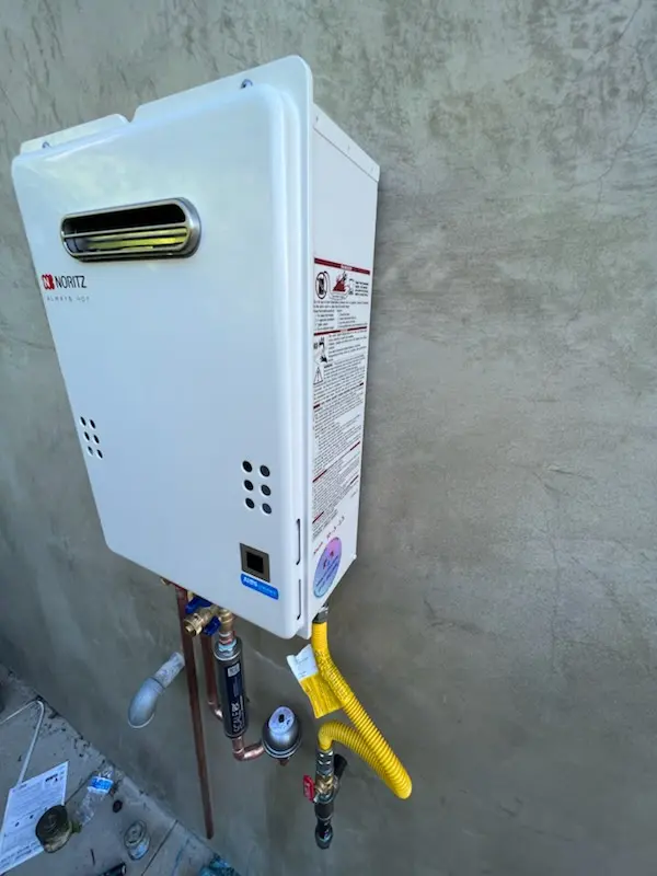 Tankless water heater installation for East Falmouth homes